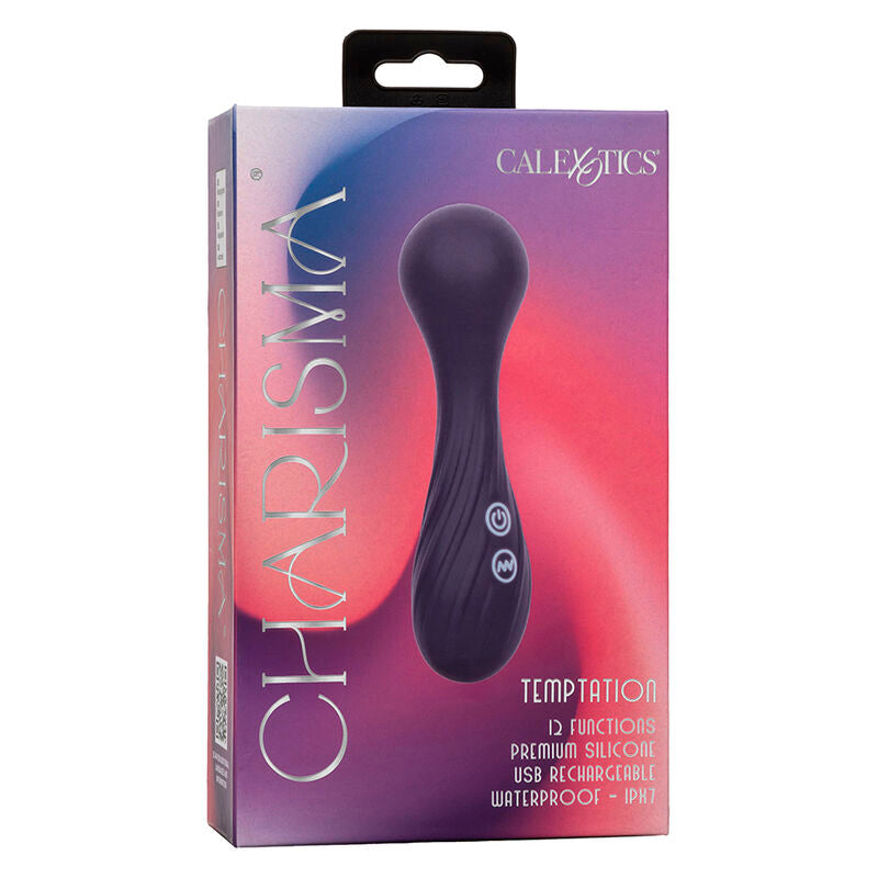 CALEXOTICS - MASAJEADOR CHARISMA TEMPTATION 12 FUNCIONES MORADO