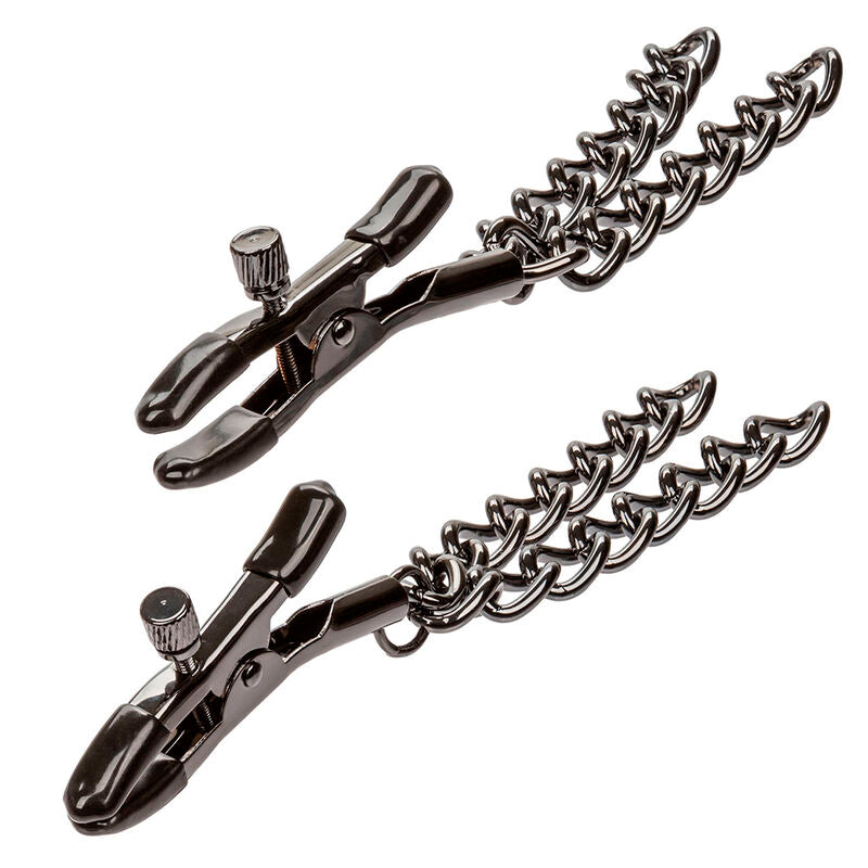 CALEXOTICS - PINZAS PARA PEZONES EUPHORIA CHAIN ​​14,5 CM