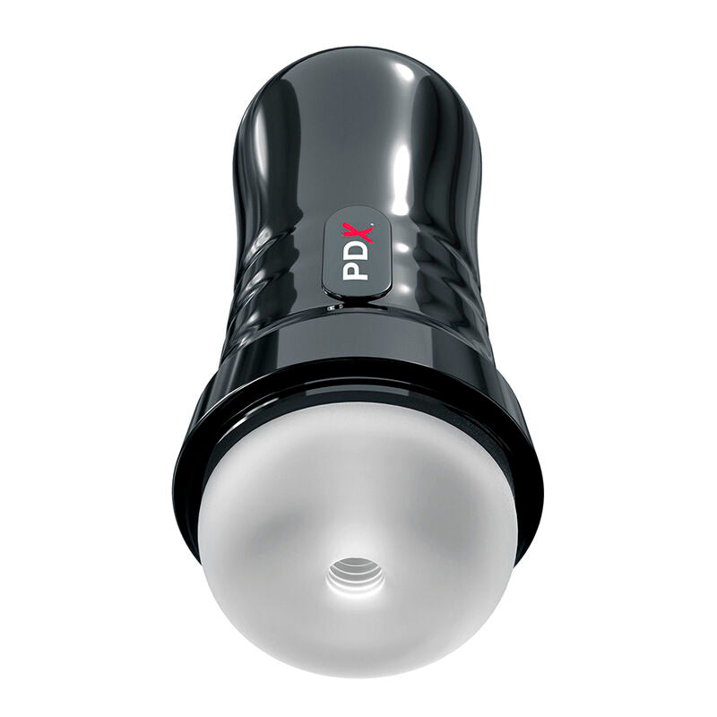 PDX EXTREME - MASTURBADOR AUTOLUBRIFICANTE SLIDE &amp; GLIDE TRANSPARENTE