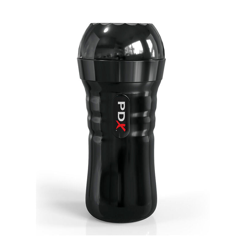PDX EXTREME - MASTURBADOR AUTOLUBRIFICANTE SLIDE &amp; GLIDE TRANSPARENTE