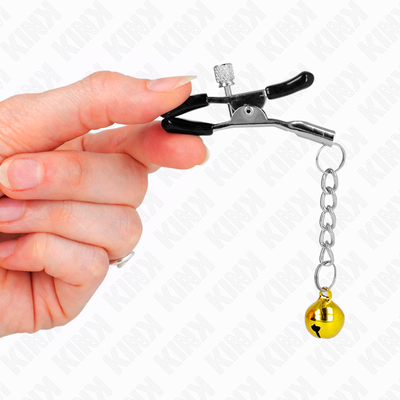 KINK - PINGENTE DE SINO DOURADO PARA MAMILOS 6 CM