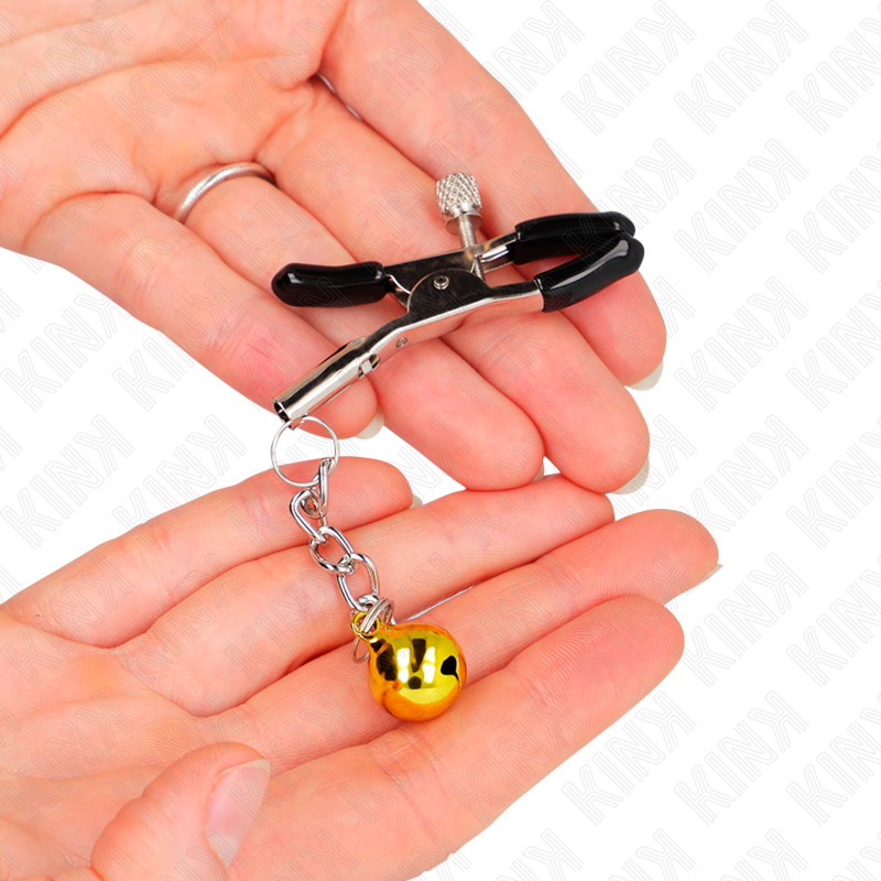 KINK - PINGENTE DE SINO DOURADO PARA MAMILOS 6 CM