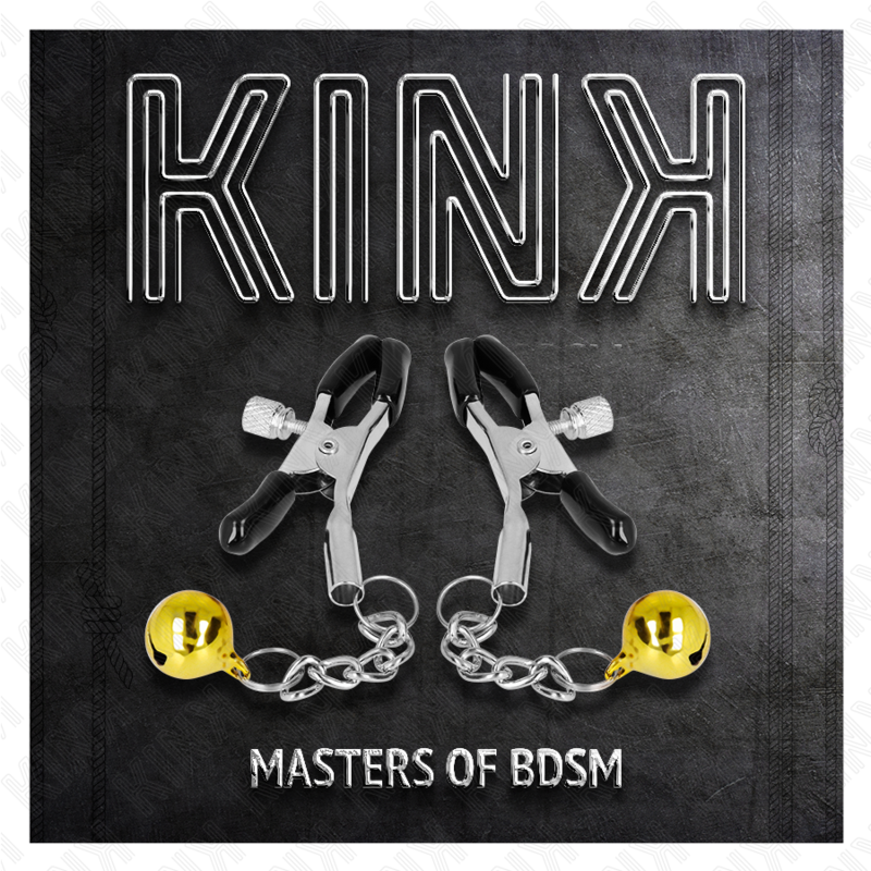 KINK - PINGENTE DE SINO DOURADO PARA MAMILOS 6 CM