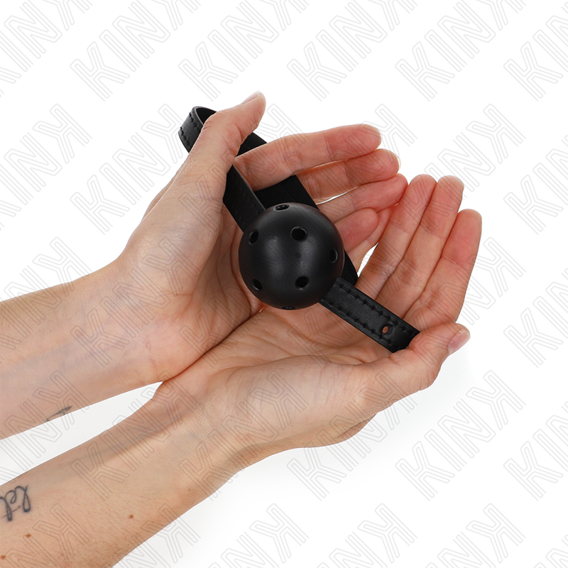 KINK - SIMPLICITY BOLA PRETA RESPIRÁVEL 4,5 CM MAG 62 x 1,5 CM