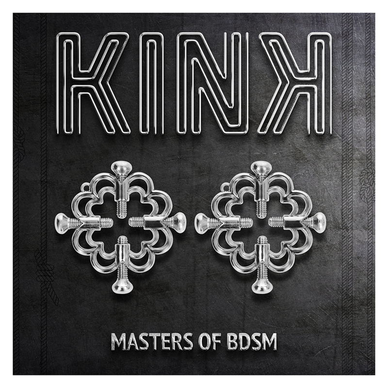 KINK - PRESILHAS DE METAL PARA MAMILOS DE FLORES