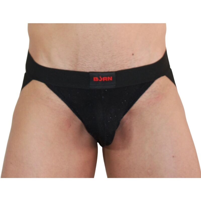 BURN - 003 JOCK NEGRO BRILLANTE L
