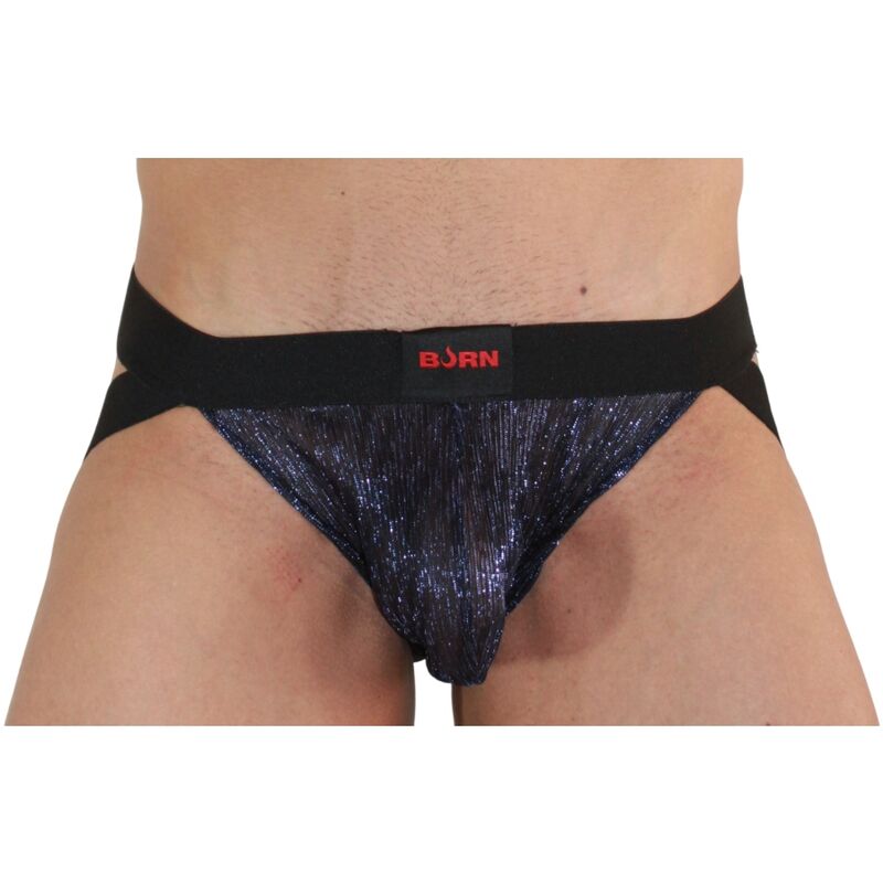 BURN - 006 JOCK AZUL BRILLANTE / NEGRO M