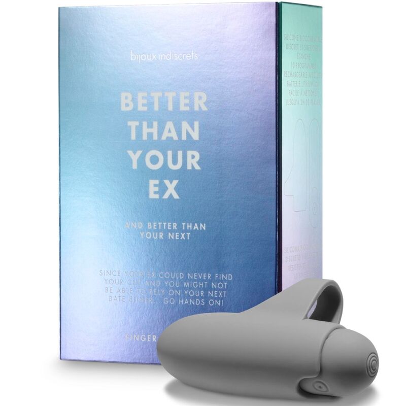 BIJOUX - MEJOR QUE TU EX VIBRADOR BALA 10 VIBRACIONES GRIS