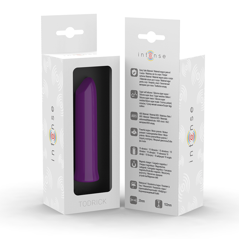 INTENSE - TODRICK VIOLET - BALA ESTIMULANTE CLITÓRICA