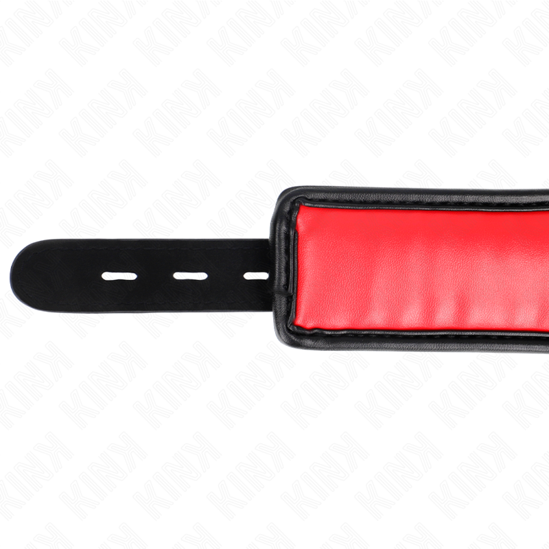 KINK - COLLAR CON CORREA DE PIEL SÍMIL ESPONJA MODELO 3 AJUSTABLE 37-54 CM X 3 CM