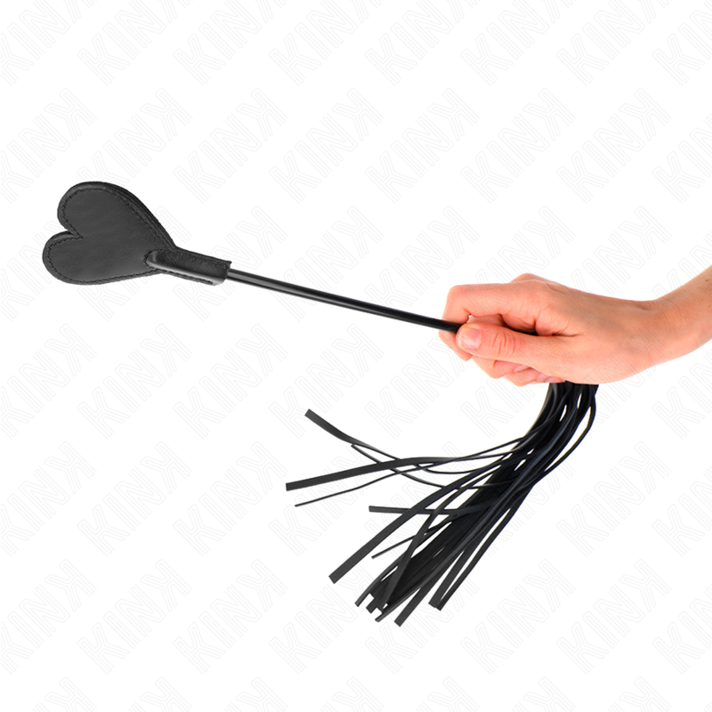 KINK - CHICOTE DE RANGE COM PANDEL EM FORMATO DE CORAÇÃO 35 CM