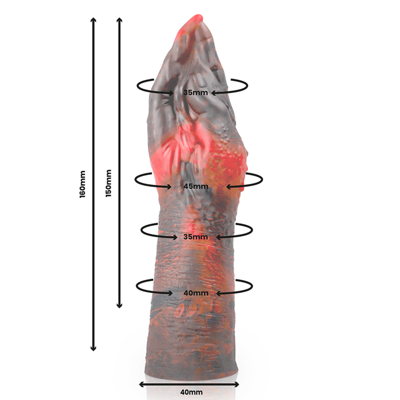 ÉPICO - LILITH DILDO DEMONIO MALVADO S