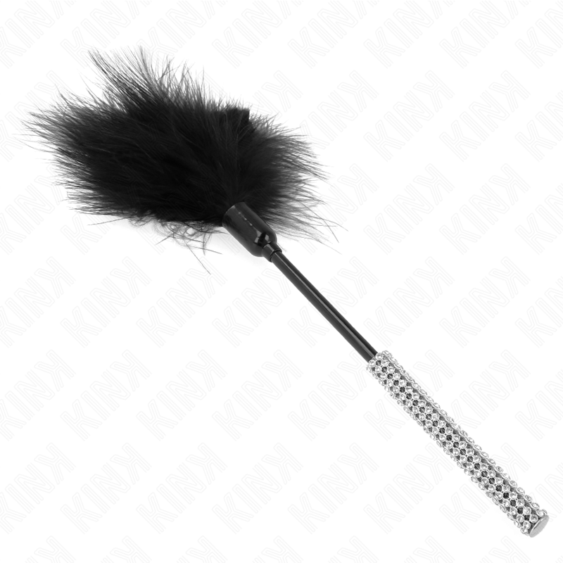 KINK - TICKLE FEATHERS COM CABO DE STRASS 27 CM