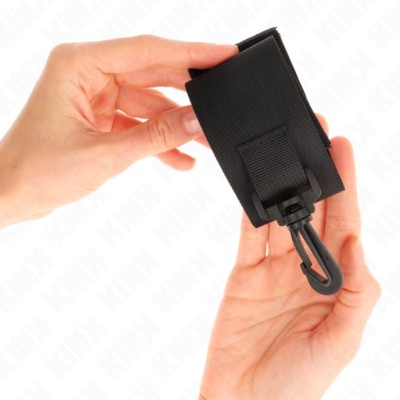 KINK - ALGEMA DE PULSO EM NYLON PRETO