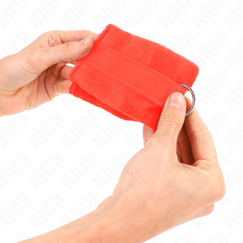 KINK - ESPOSAS DE PIEL PARA PRINCIPIANTES ROJAS 30 X 7 CM