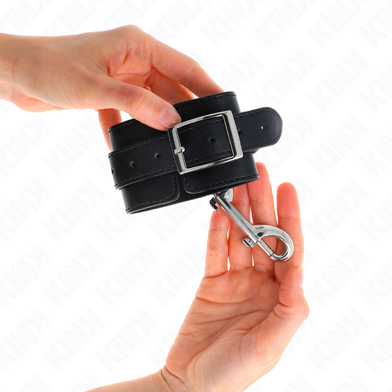 KINK - ALGUMA ALGUMA DE REBITE PRETA AJUSTÁVEL 17-28 CM X 5 CM