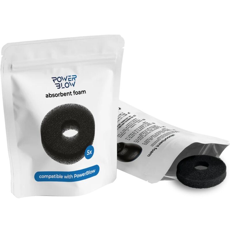 KIIROO - ESPUMA ABSORBENTE POWER BLOW (PAQUETE DE 5)