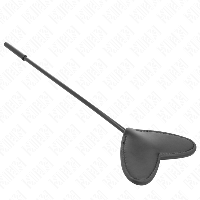 KINK - PALETA PRETA EM FORMATO DE CORAÇÃO 33 X 10 CM