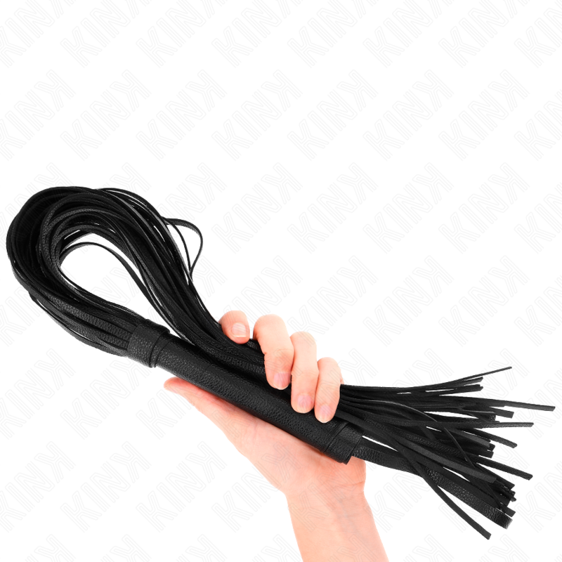 KINK - LÁTIGO DE PVC SUAVE NEGRO 70 CM