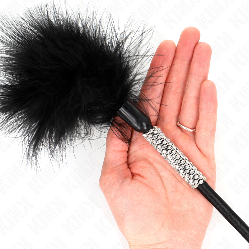 KINK - TICKLE FEATHERS COM CABO DE STRASS 50 CM