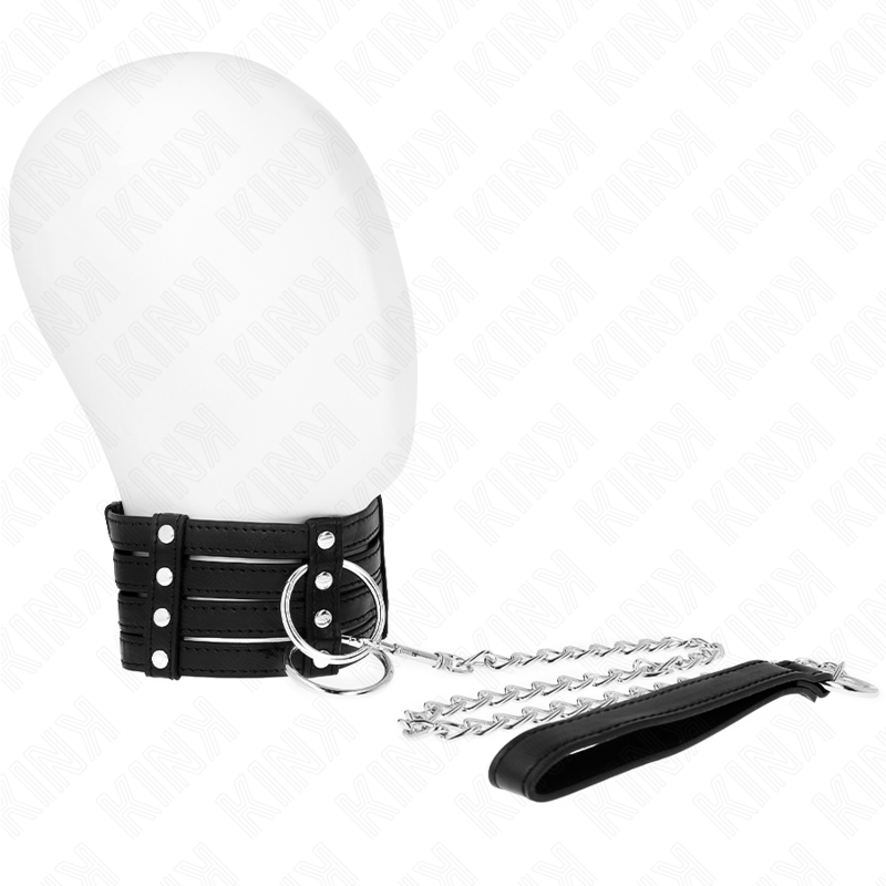 COLAR KINK COM CINTO 65 CM SUB ESTILO AJUSTÁVEL 35-51 CM X 7 CM