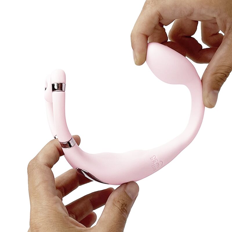 ADRIEN LASTIC - VENUS DOUBLE CLITORIS & G-SPOT STIMULATOR FREE APP PINK