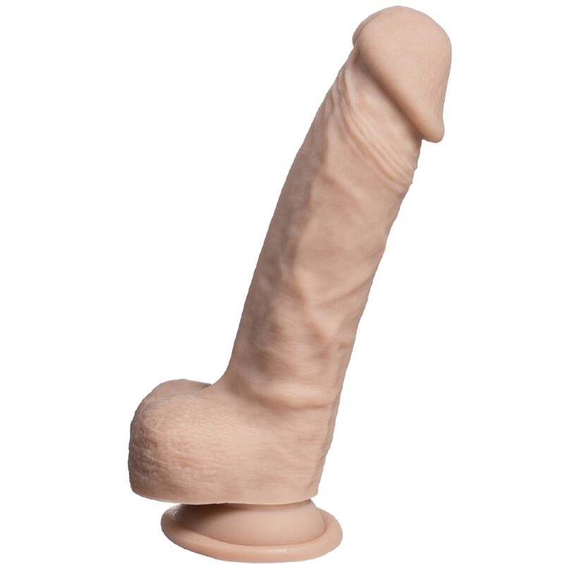 SILEXD - MODELO 1 PÊNIS REALISTA DE PELE REAL TERMO-REATIVO 17,8 CM