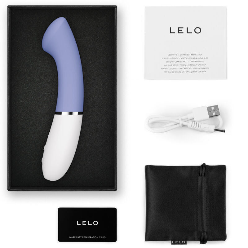 LELO - VIBRADOR GIGI™ 3 PUNTO G AZUL