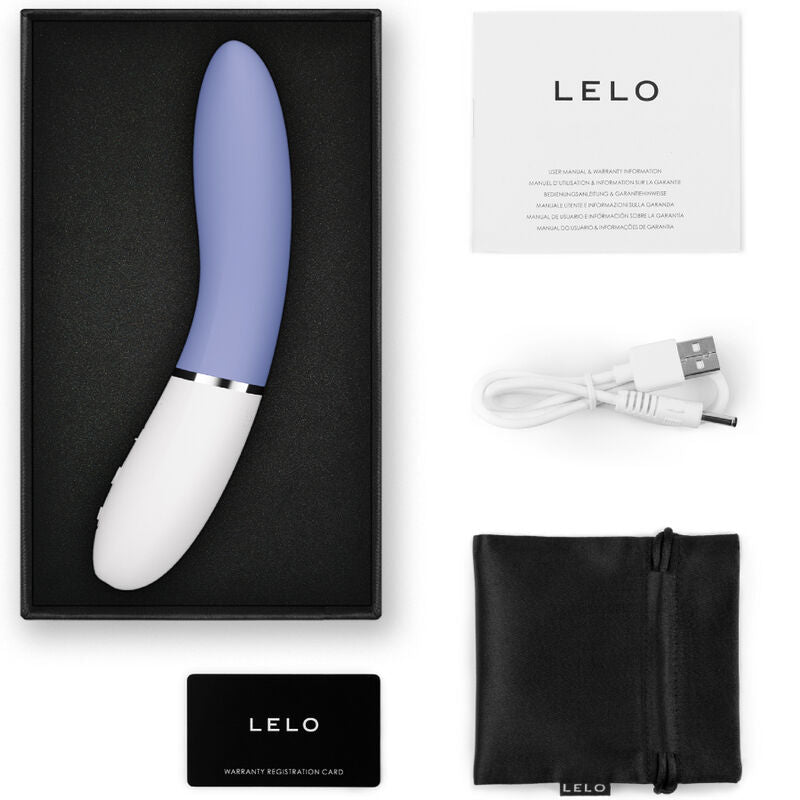 LELO - LIV™ 3 ESTIMULADOR DEL PUNTO G AZUL
