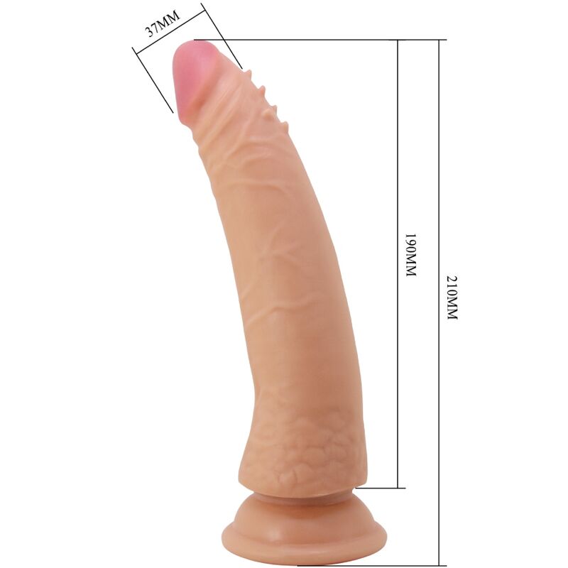 PRETTY LOVE - KABLE PÊNIS SUPER REALISTA 21 CM COR DA PELE MODELO 2