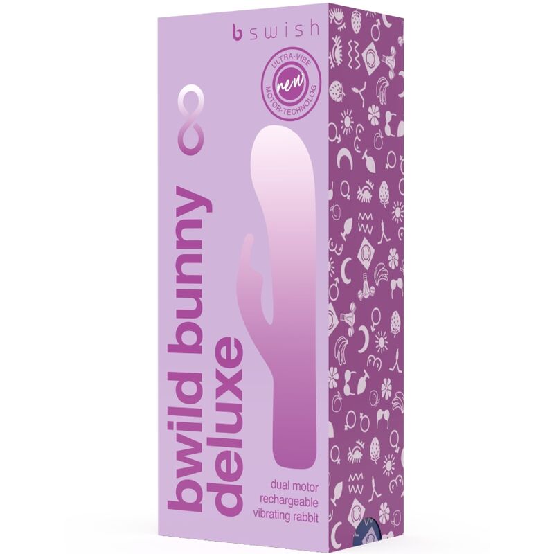 B SWISH - BWILD BUNNY INFINITE DELUXE VIBRATOR RABBIT 10 VIBRAÇÕES ROXO