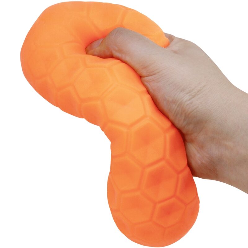 PRETTY LOVE - MASTURBADOR MASCULINO TWIN BALLS NARANJA