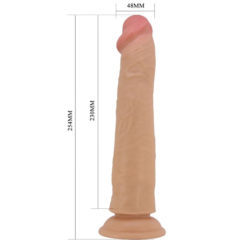 PRETTY LOVE - SHARIFE DILDO REALISTA 25 CM COR DE CARNE