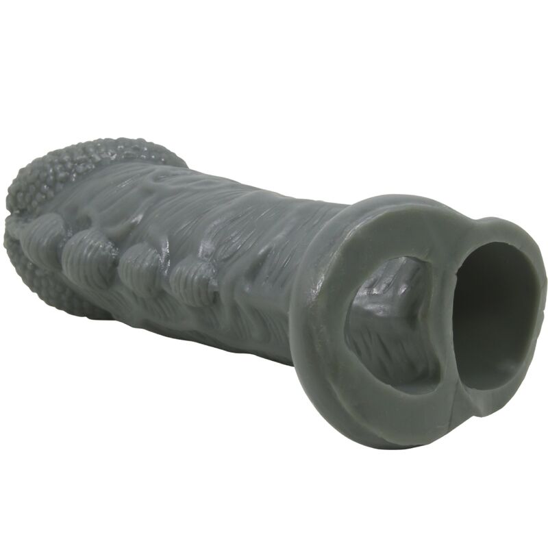 PRETTY LOVE - FUNDA REALISTA PARA ALARGAR EL PENE Y RETARDAR EL ESTILO GRIS