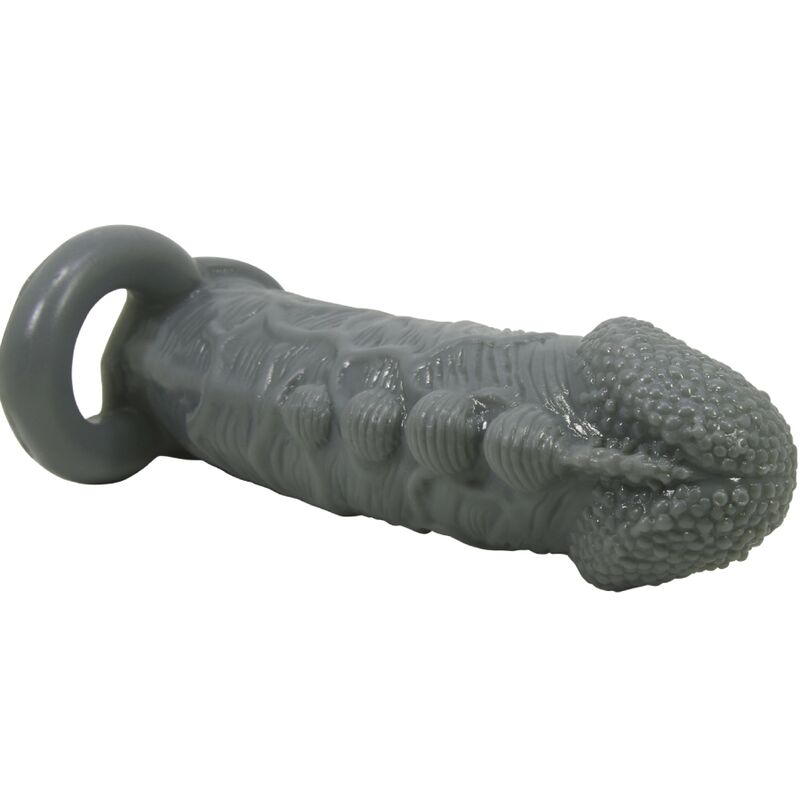PRETTY LOVE - FUNDA REALISTA PARA ALARGAR EL PENE Y RETARDAR EL ESTILO GRIS