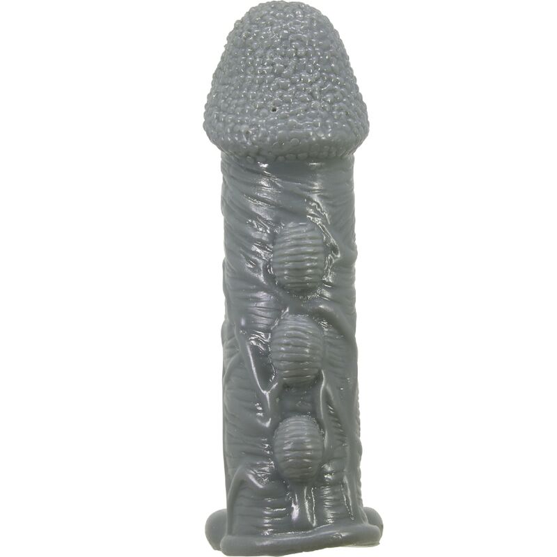 PRETTY LOVE - FUNDA REALISTA PARA ALARGAR EL PENE Y RETARDAR EL ESTILO GRIS