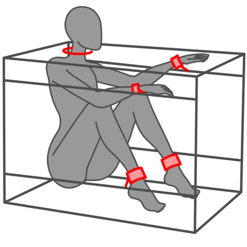 CÚPULA SECRETA - KINK CLUB LA NICHE CABAÑA NEGRA Y ROJA