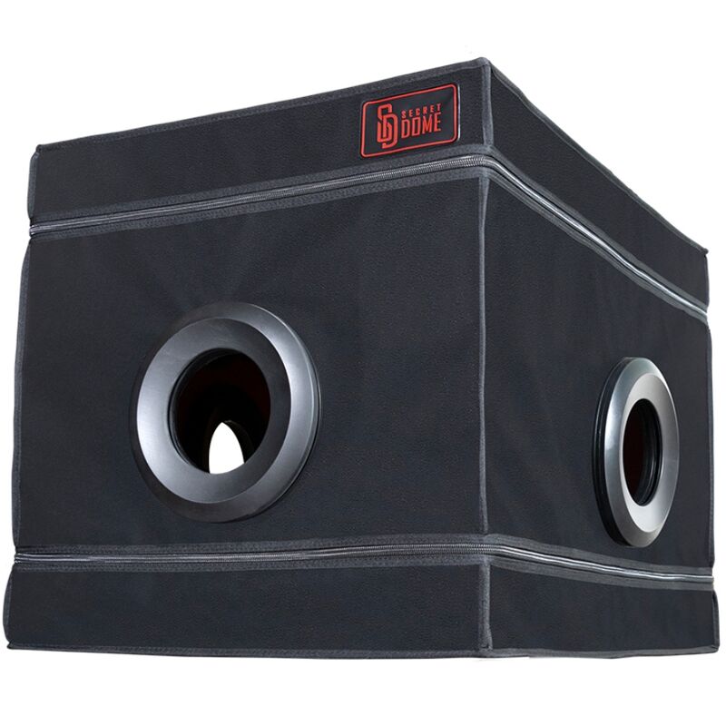 CÚPULA SECRETA - KINK CLUB LA NICHE CABAÑA NEGRA Y ROJA