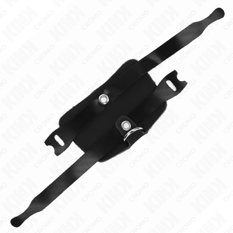 KINK - ANEL PENIANO EM COURO COM FECHO DE GANCHO AJUSTÁVEL