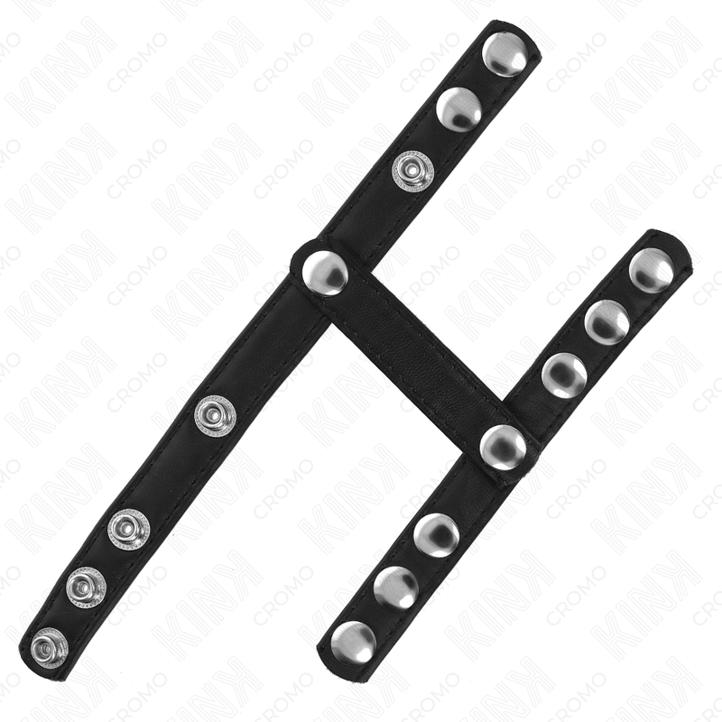 KINK - ANEL PENIANO COM 3 TIRAS AJUSTÁVEIS PARA DIVISOR DE TESTÍCULOS