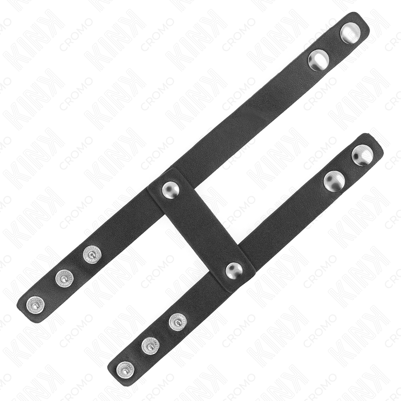 KINK - ANILLO PARA EL PENE DE CUERO DOBLE AJUSTABLE