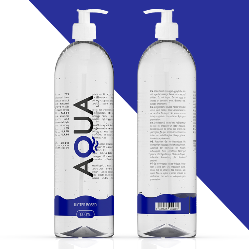 AQUA QUALITY - LUBRICANTE A BASE DE AGUA 1000 ML