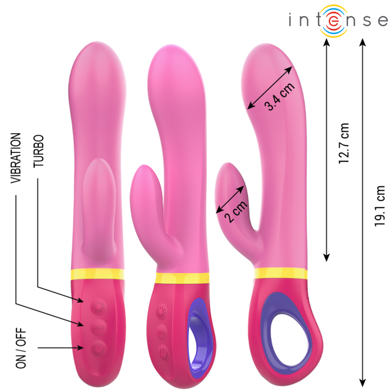 INTENSO - VIBRADOR DAPHNE ROSA COELHO