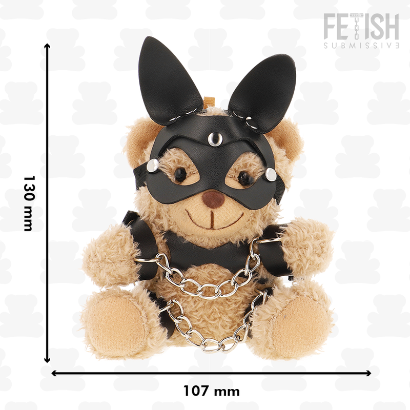 SUBMISSÃO FETICHISTA - MISHKA URSO DE PELÚCIA MODELO BDSM 5