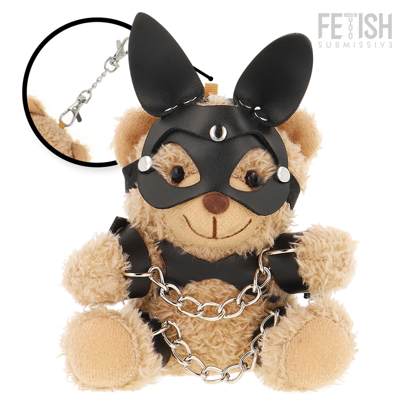 SUBMISSÃO FETICHISTA - MISHKA URSO DE PELÚCIA MODELO BDSM 5
