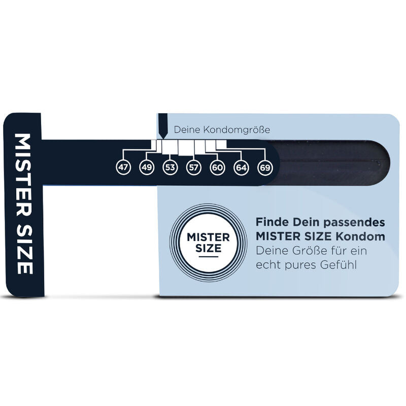MISTER SIZE - CONDOM SIZER (DEUTSCH)