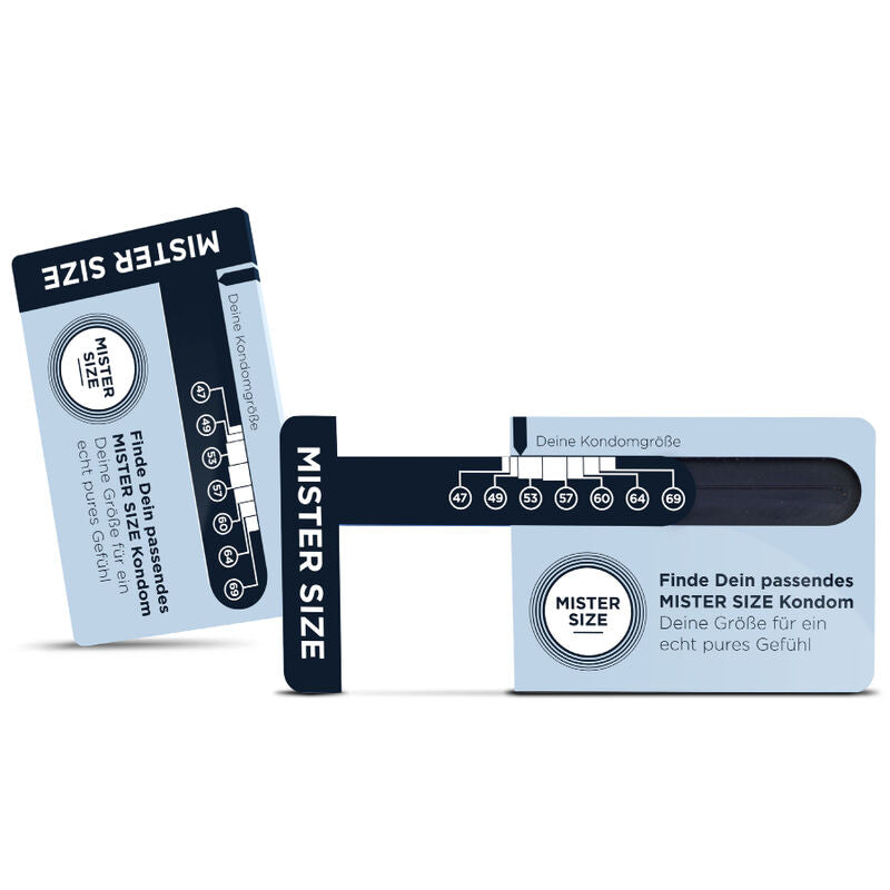 MISTER SIZE - CONDOM SIZER (DEUTSCH)