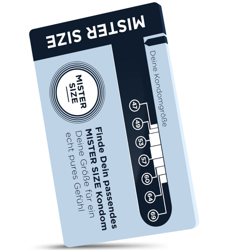 MISTER SIZE - CONDOM SIZER (DEUTSCH)