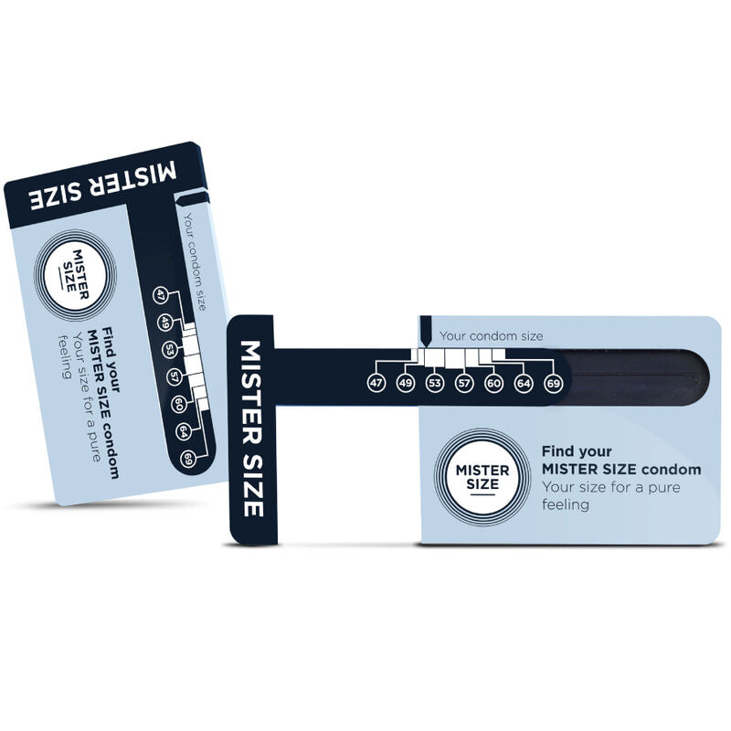 MISTER SIZE - CONDOM SIZER (ENGLISH)
