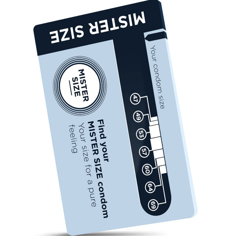 MISTER SIZE - CONDOM SIZER (ENGLISH)